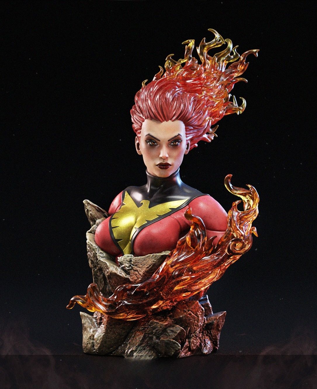 4228 Dark Phoenix - X-MEN - STL 3D Print Files