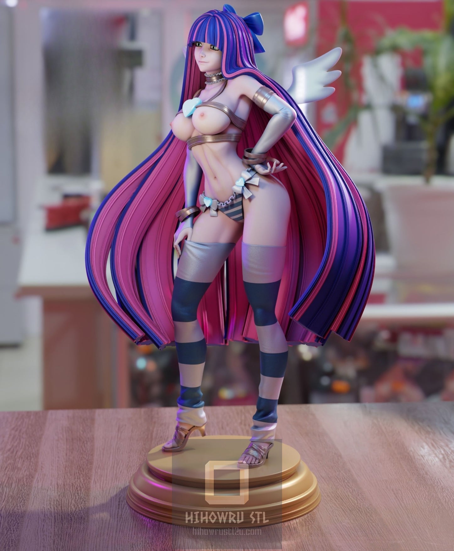 4402 Stocking NSFW - Panty & Stocking with Garterbelt - STL 3D Print Files
