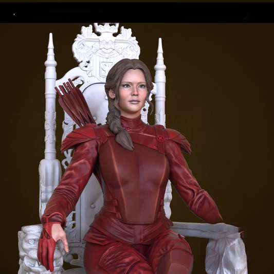 1991 Katniss Everdeen NSFW - The Hunger Games - STL 3D Print Files