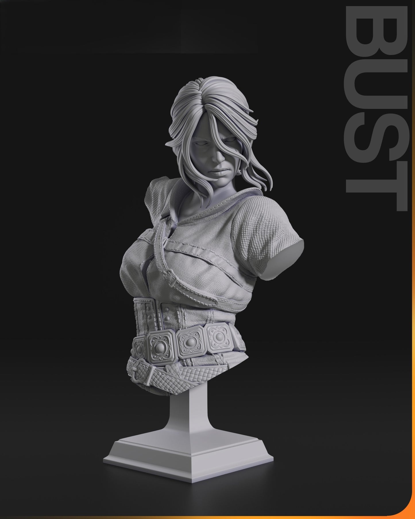 2297 Ciri - The Witcher 3 - STL 3D Print Files