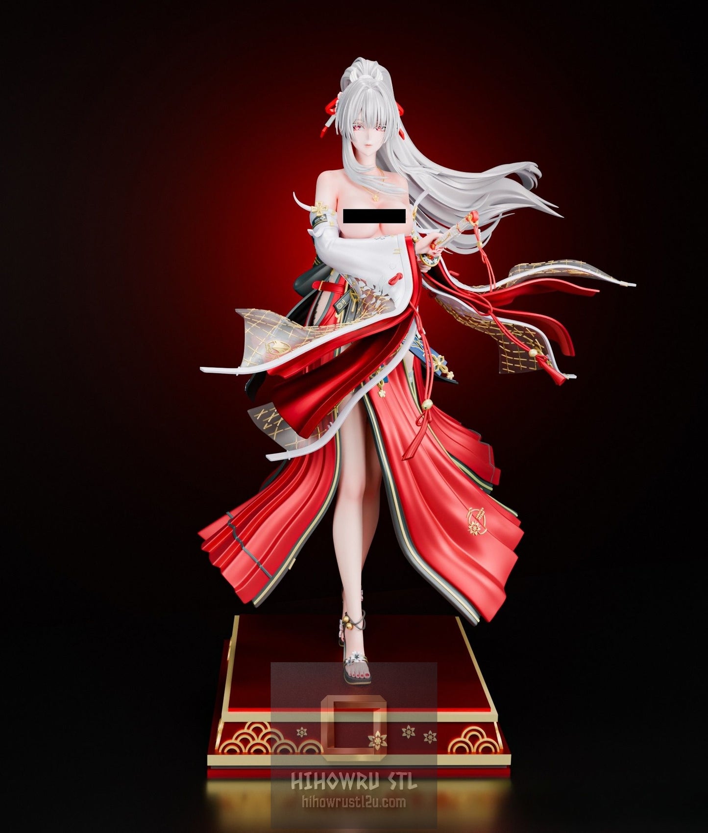 5362 Hiyuki NSFW - Wuthering Waves - STL 3D Print Files