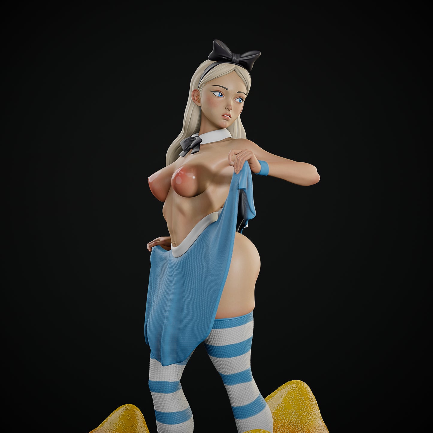 2879 Alice NSFW - Alice in Wonderland - STL 3D Print Files