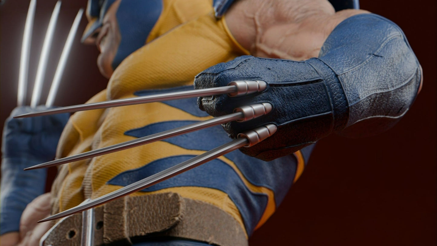 3126 WOLVERINE - X-MEN - STL 3D Print Files