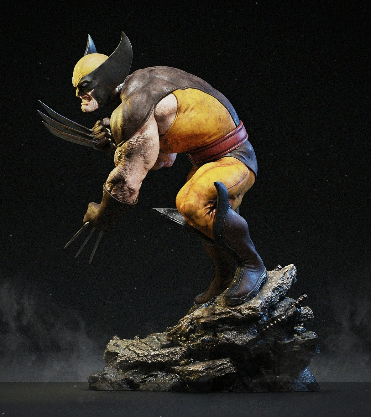 3279 WOLVERINE - X-MEN - STL 3D Print Files