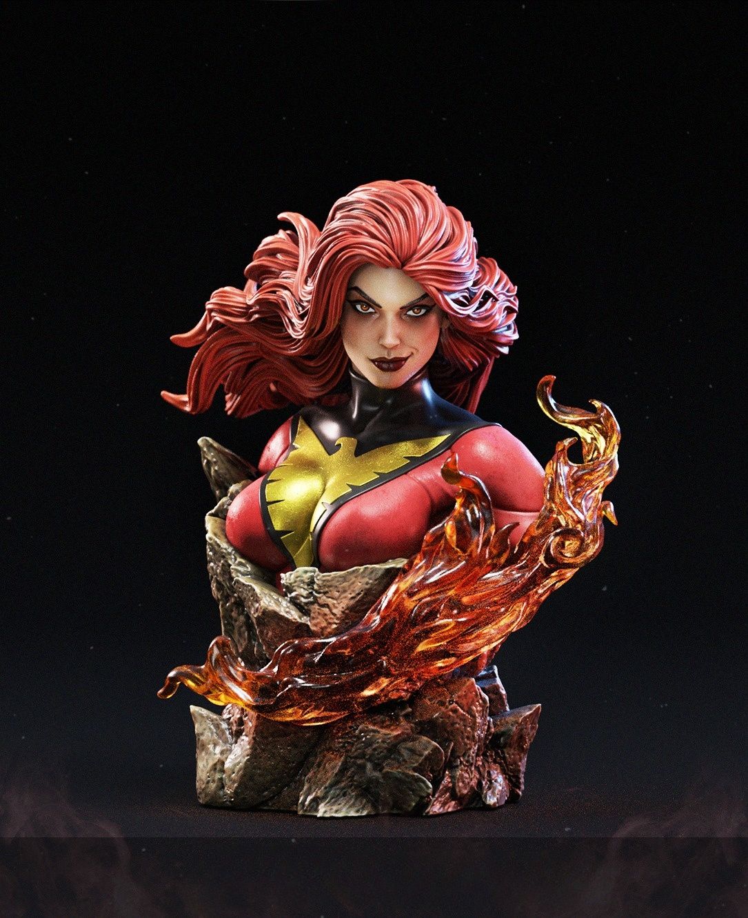 4228 Dark Phoenix - X-MEN - STL 3D Print Files