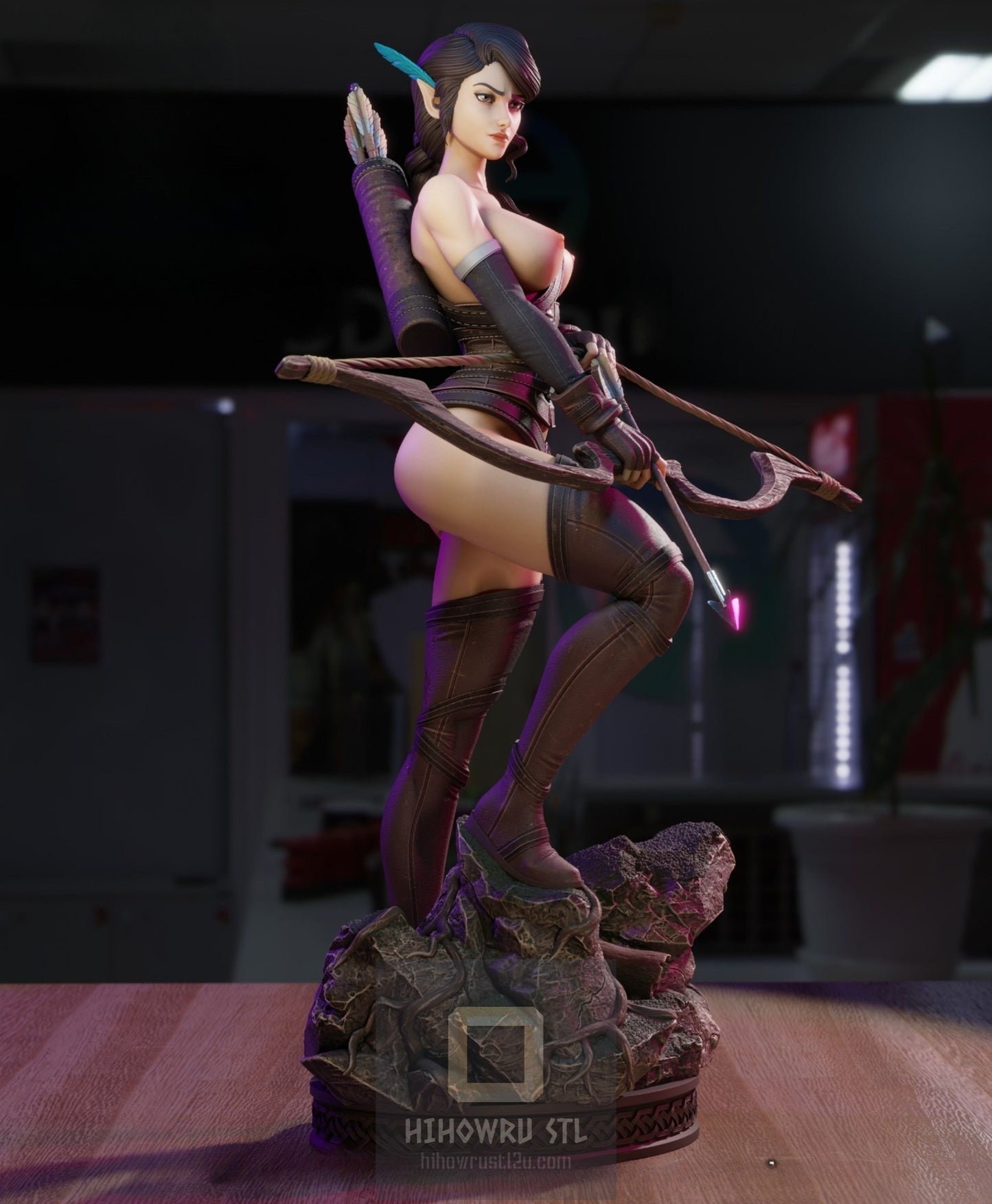 4287 Vex’ahlia NSFW - Vox Machina - STL 3D Print Files