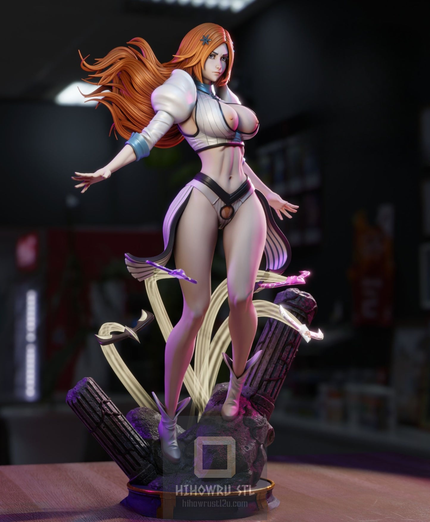 4369 Orihime Inoue NSFW - Bleach - STL 3D Print Files