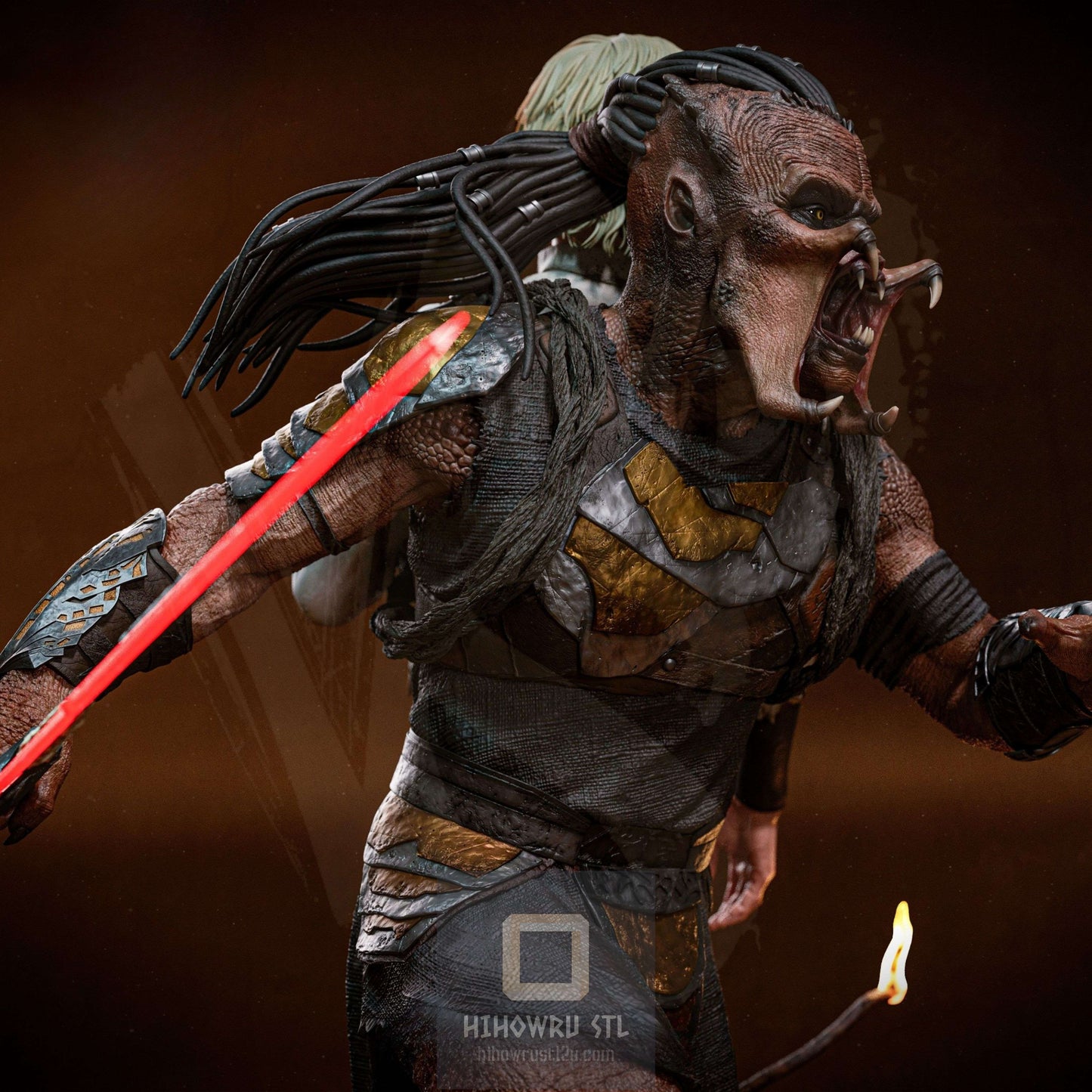 4483 Predator: Badlands Diorama - STL 3D Print Files