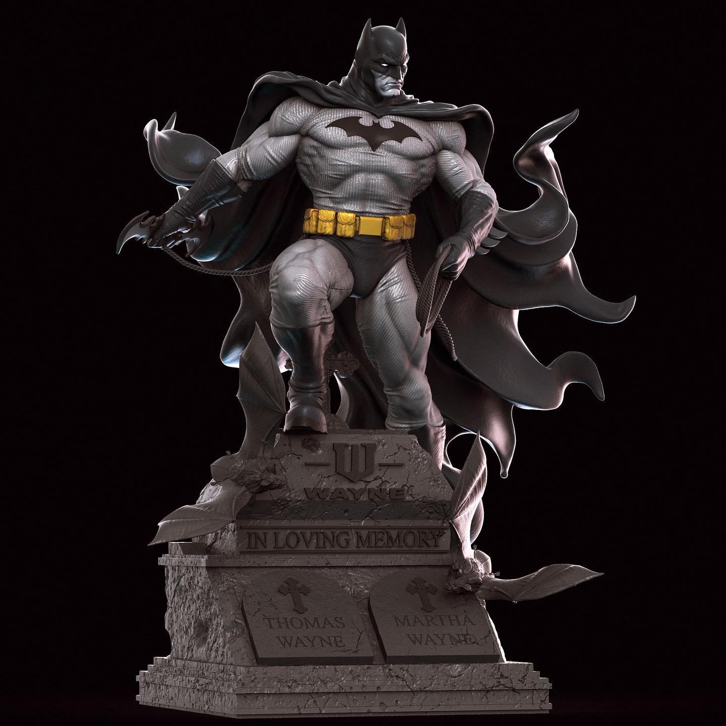 1773 Batman Origins - DC Comics - STL 3D Print Files