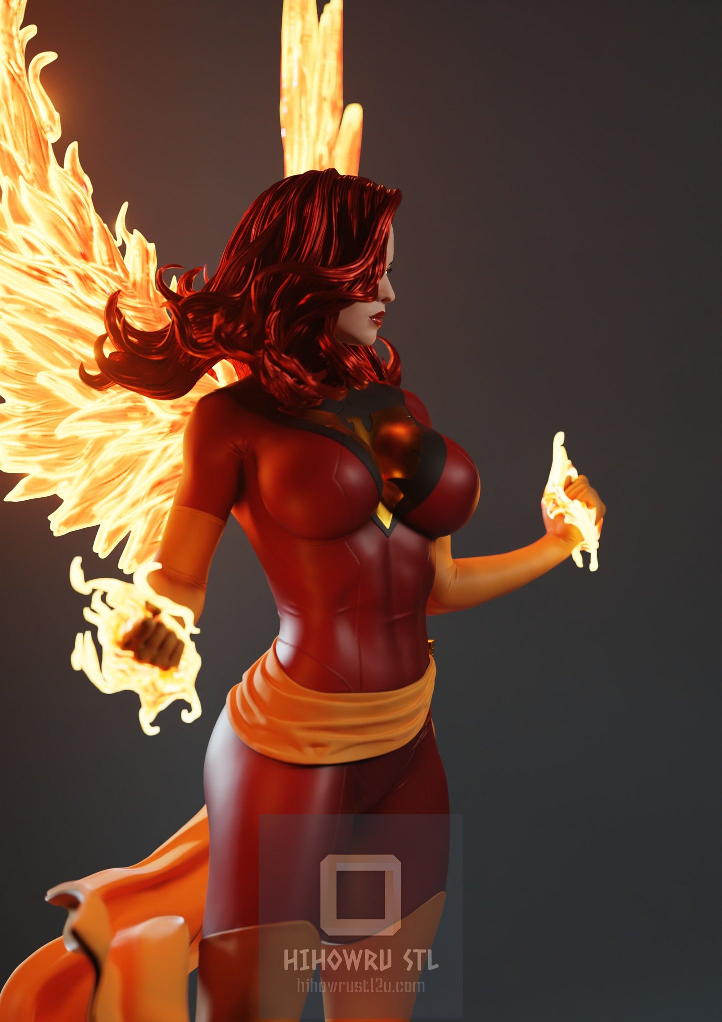 4548 Dark Phoenix - X-MEN - STL 3D Print Files