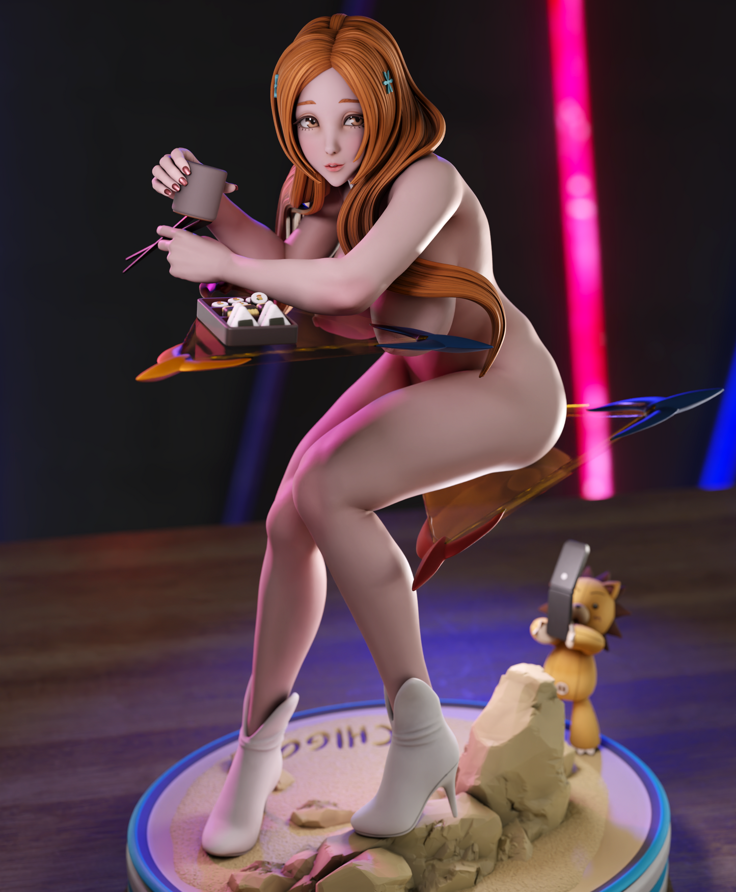 2605 Orihime Inoue NSFW - Bleach - STL 3D Print Files