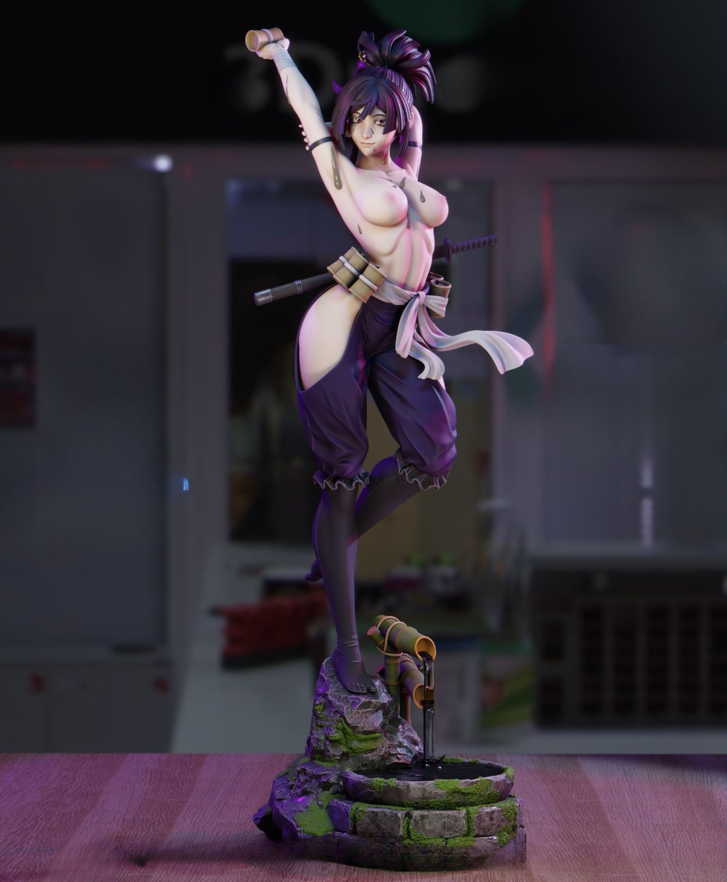 4253 Yuzuriha NSFW - Hell's Paradise - STL 3D Print Files