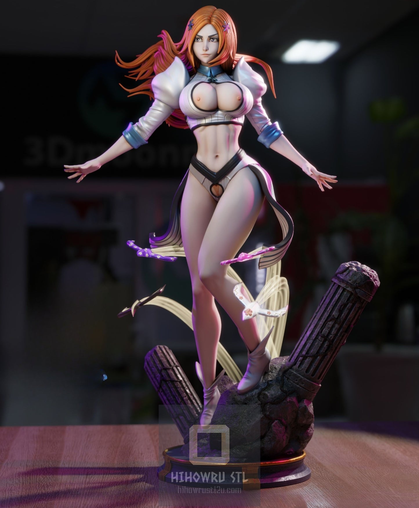 4369 Orihime Inoue NSFW - Bleach - STL 3D Print Files