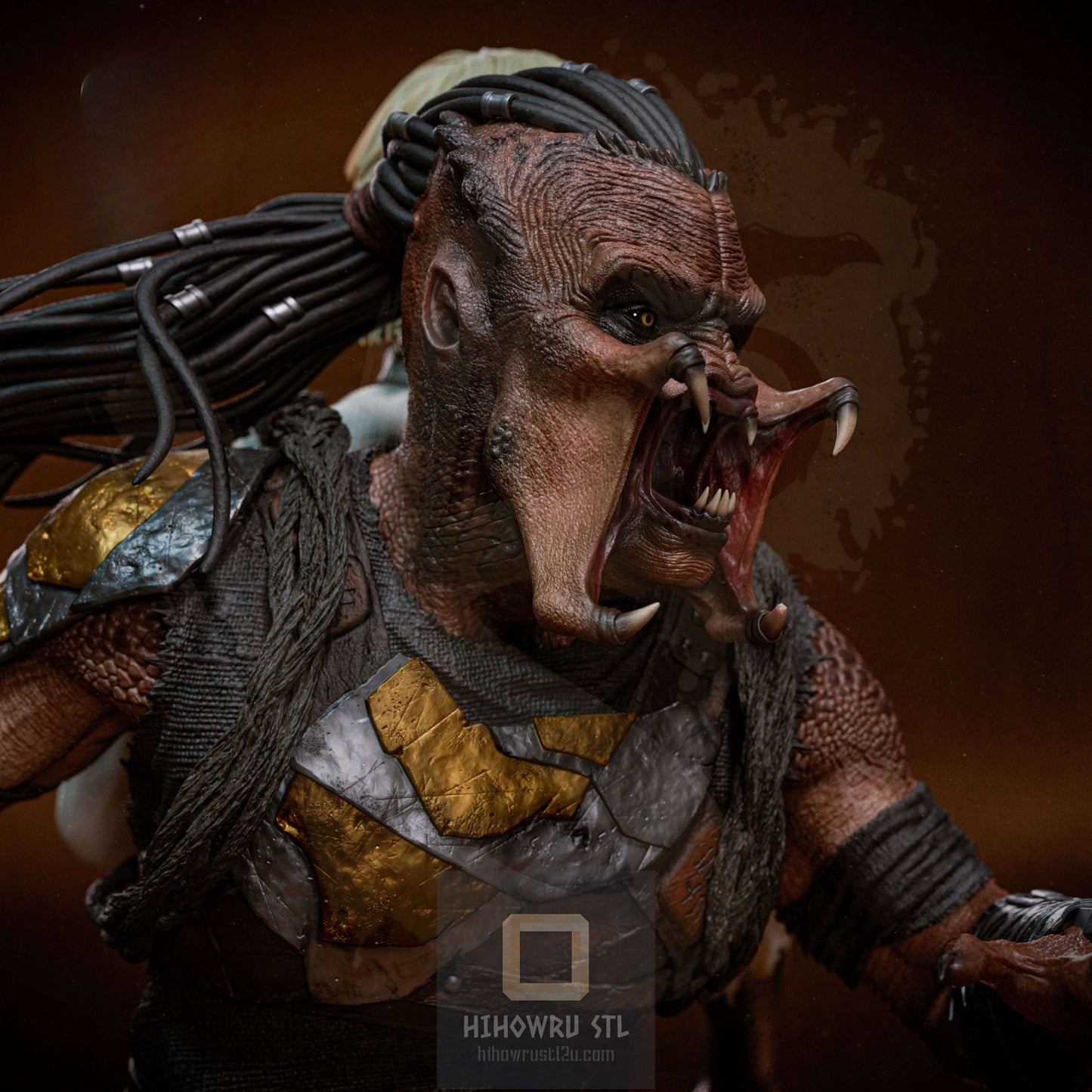 4483 Predator: Badlands Diorama - STL 3D Print Files