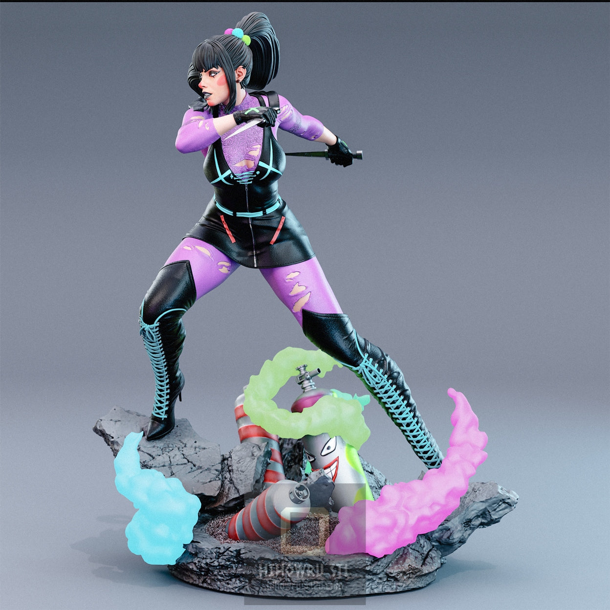 4935 Punchline NSFW - DC Comics  - STL 3D Print Files