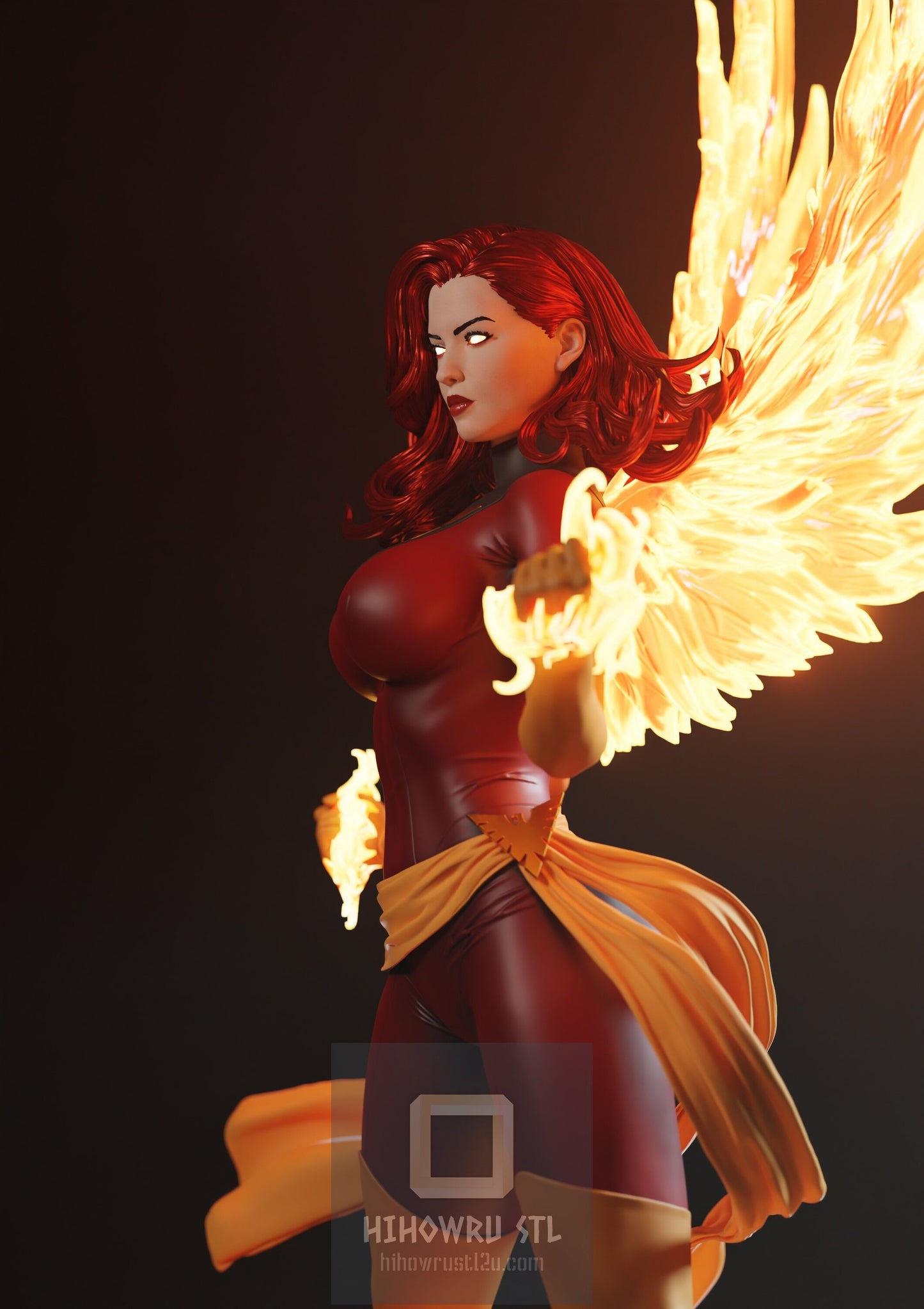 4548 Dark Phoenix - X-MEN - STL 3D Print Files