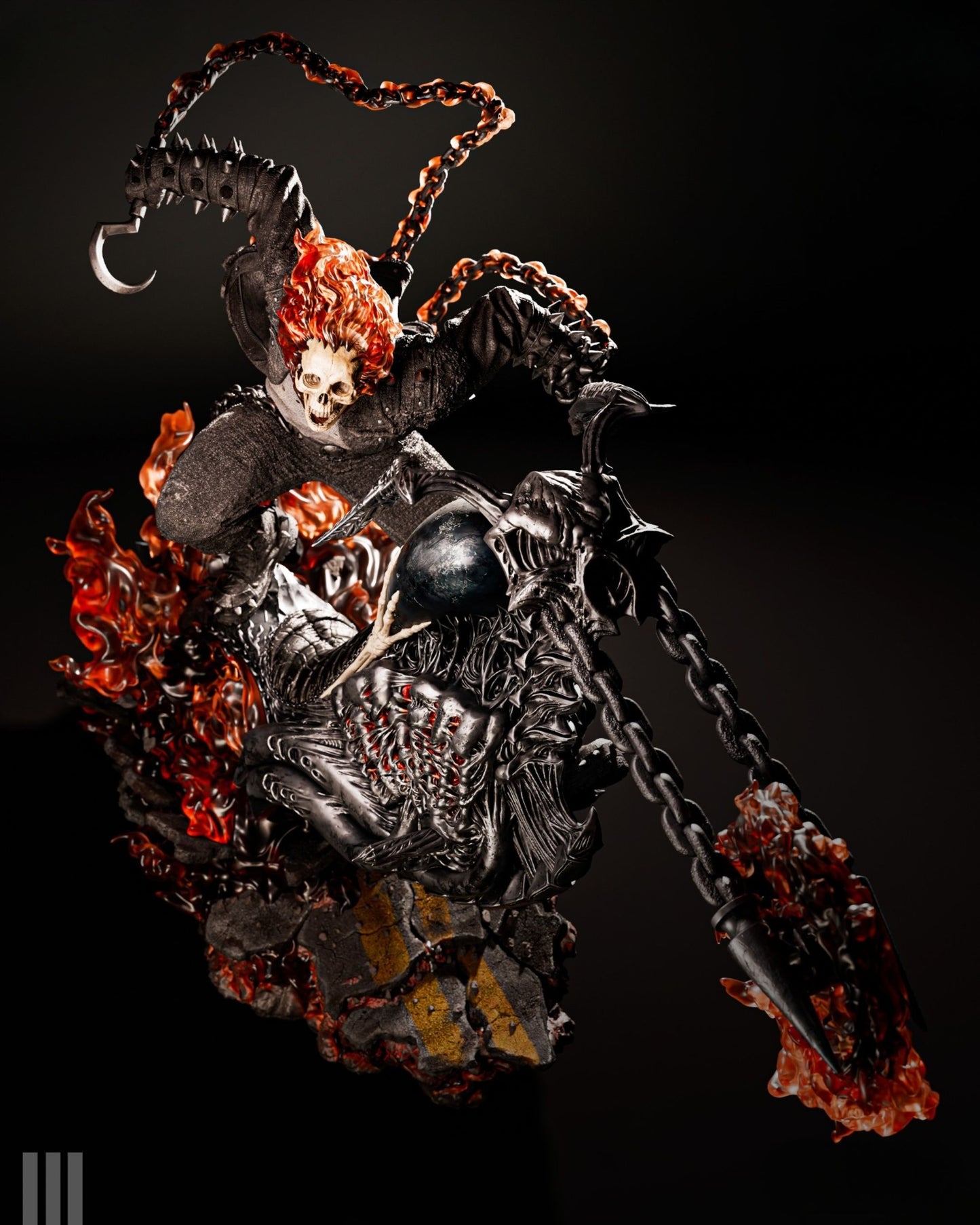 4282 Ghost Rider - Marvel Comics - STL 3D Print Files
