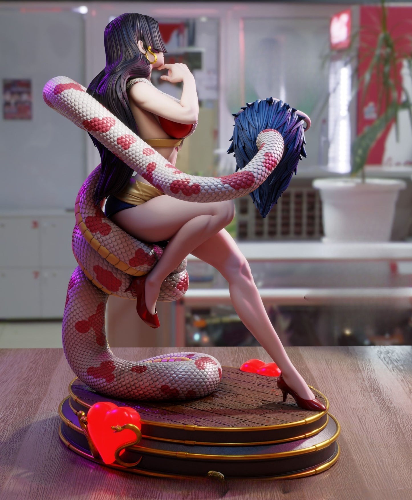 4303 Boa Hancock NSFW - One Piece - STL 3D Print Files