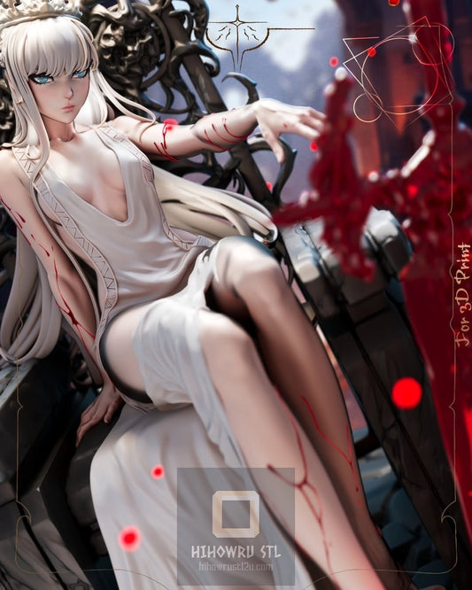 4572 Tearful Queen - STL 3D Print Files