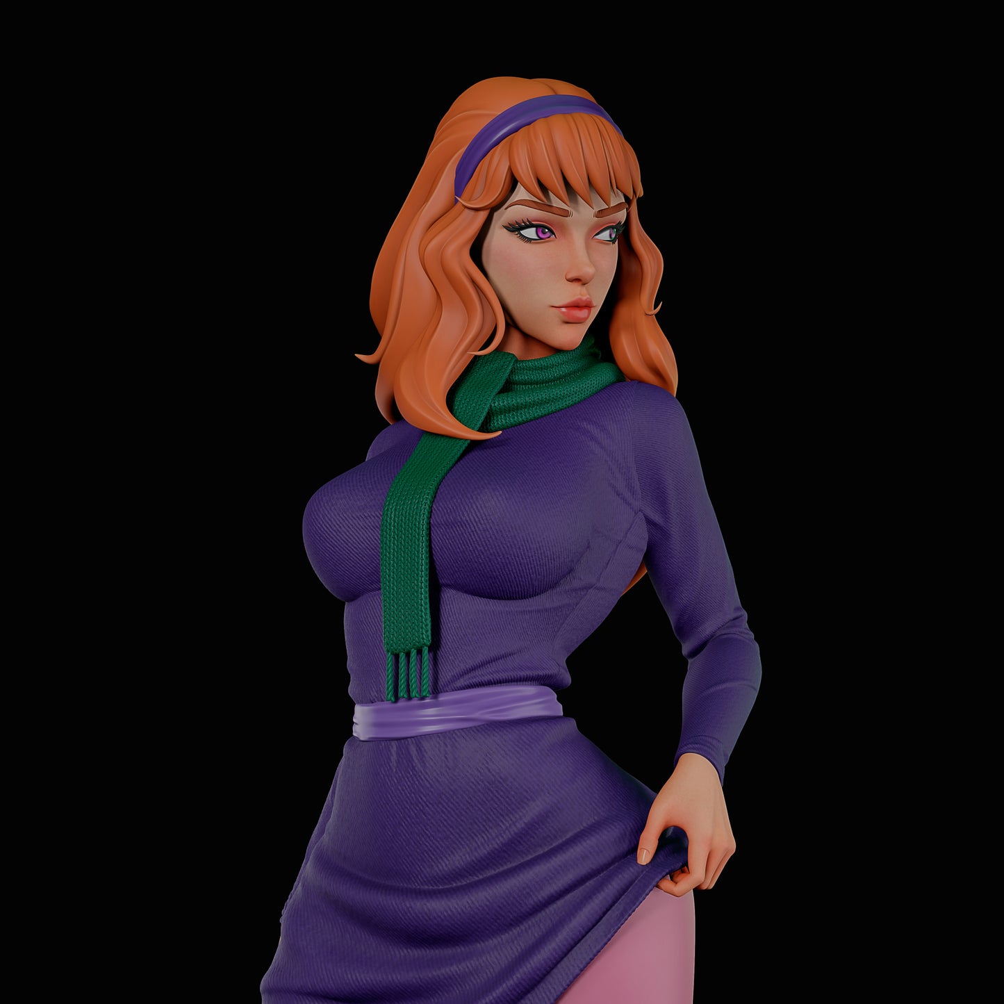 4189 Daphne Blake NSFW - Scooby-Doo - STL 3D Print Files