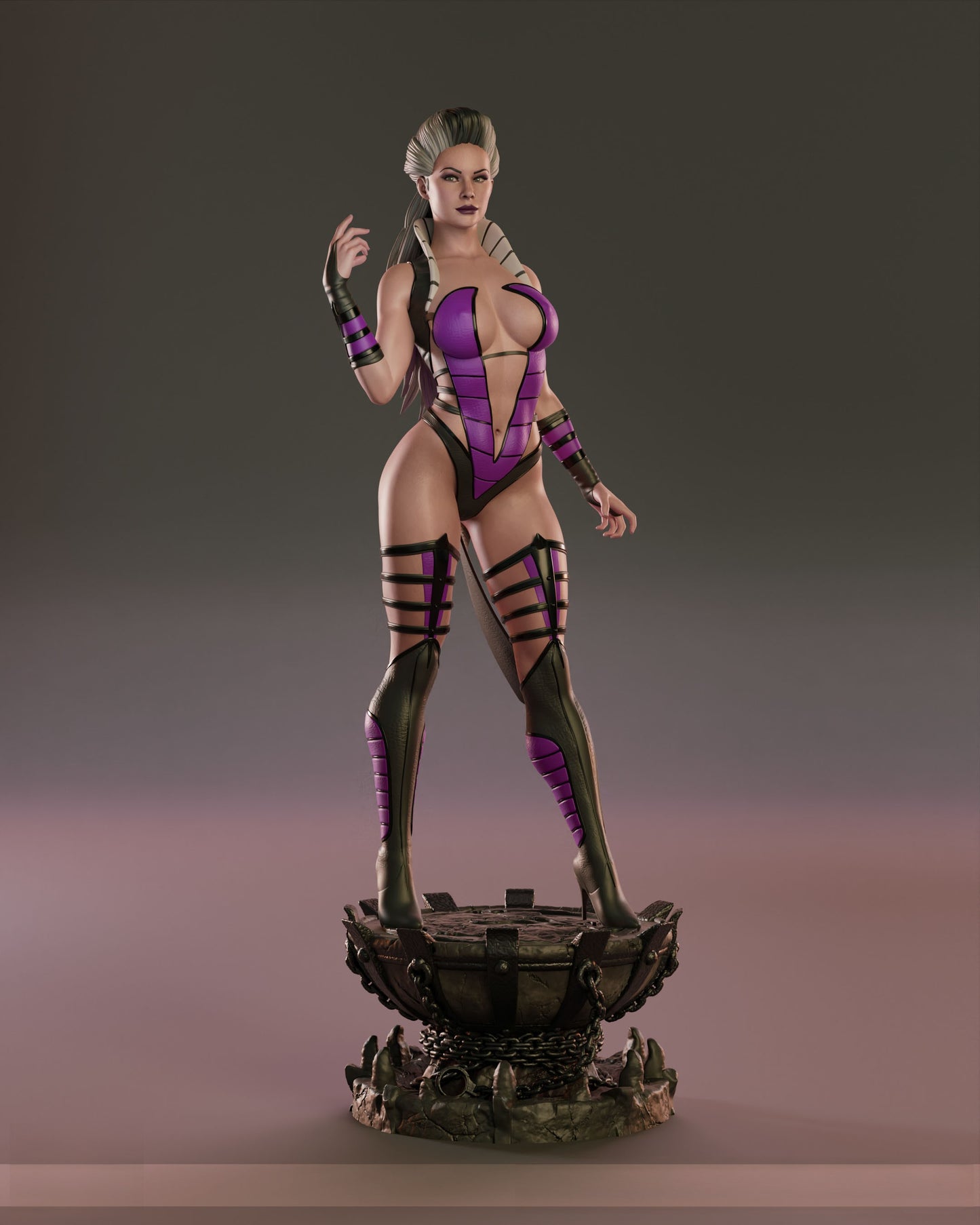 Sindel - Queen Of Edenia - Mortal Kombat - STL 3D Print Files