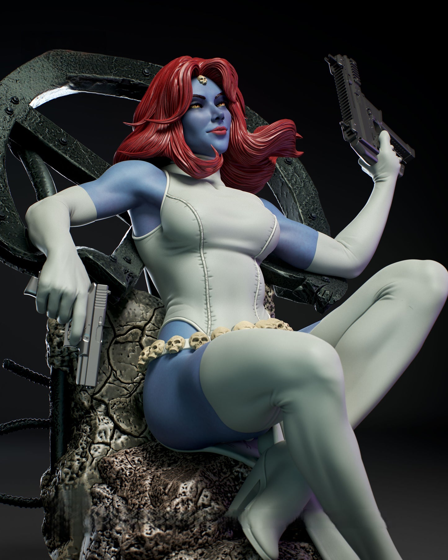 1711 Mystique - X-Men - STL 3D Print Files