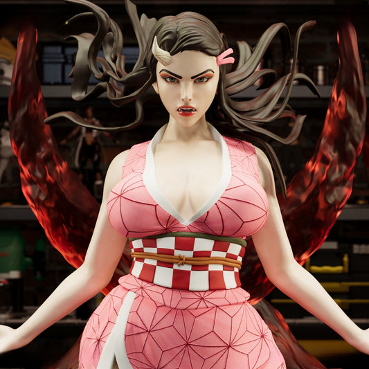 3911 Nezuko Kamado NSFW - Kimetsu no Yaiba - STL 3D Print Files