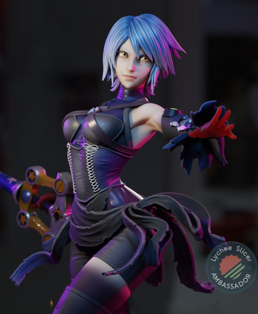 4125 Aqua - Kingdom Hearts - STL 3d Print Files