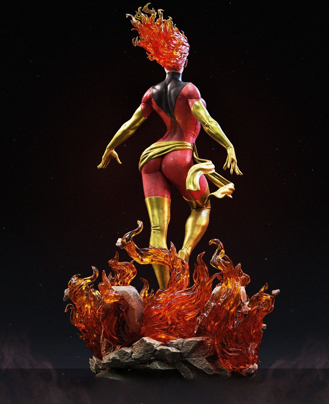 4228 Dark Phoenix - X-MEN - STL 3D Print Files