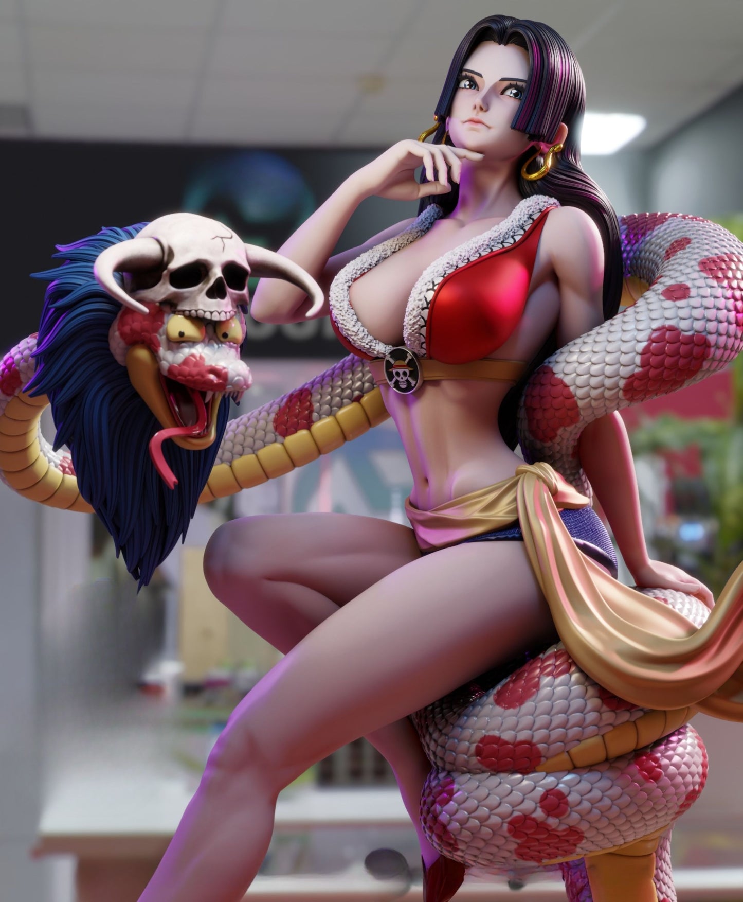 4303 Boa Hancock NSFW - One Piece - STL 3D Print Files