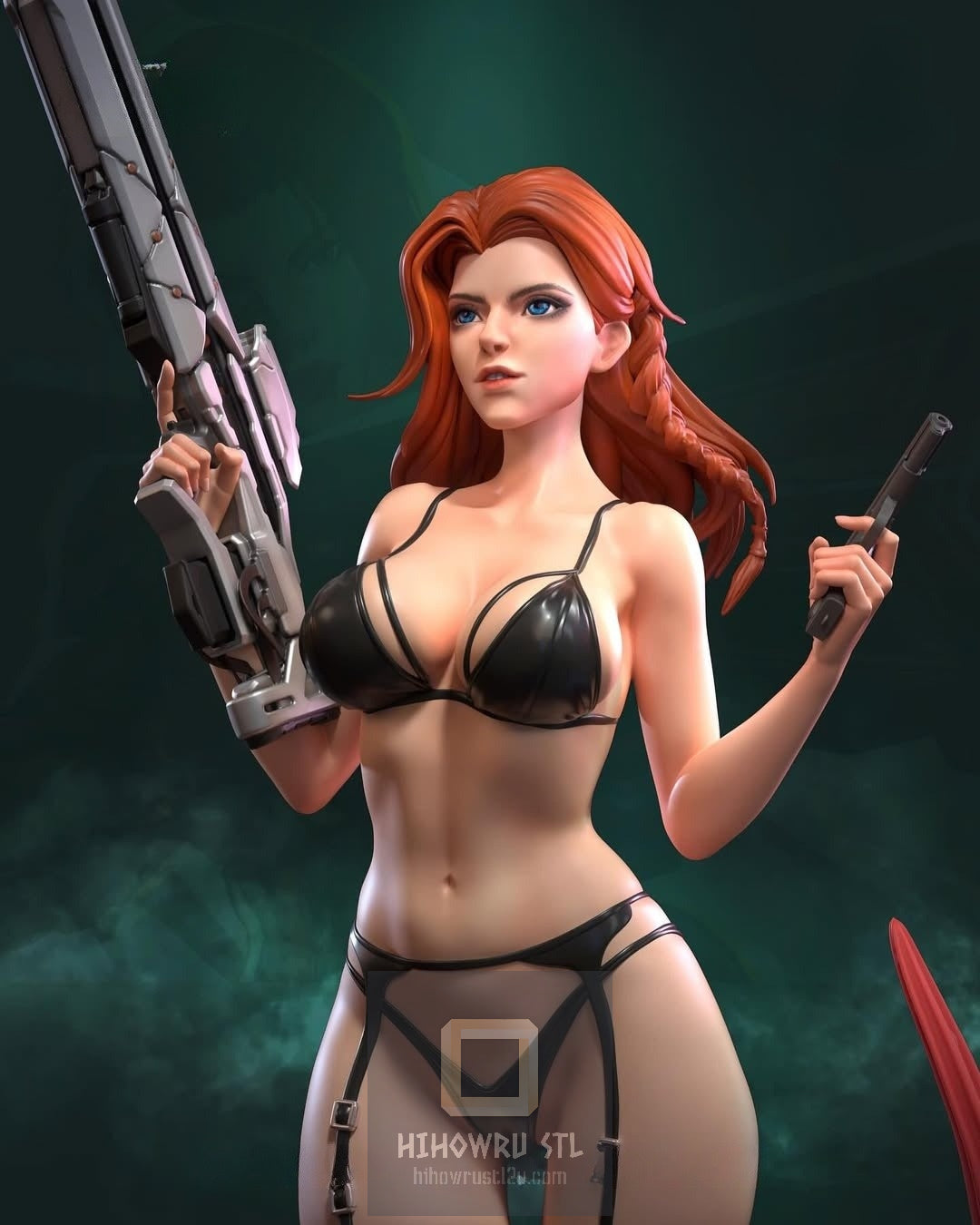 4911 Black Widow NSFW - Marvel Rivals - STL 3D Print Files
