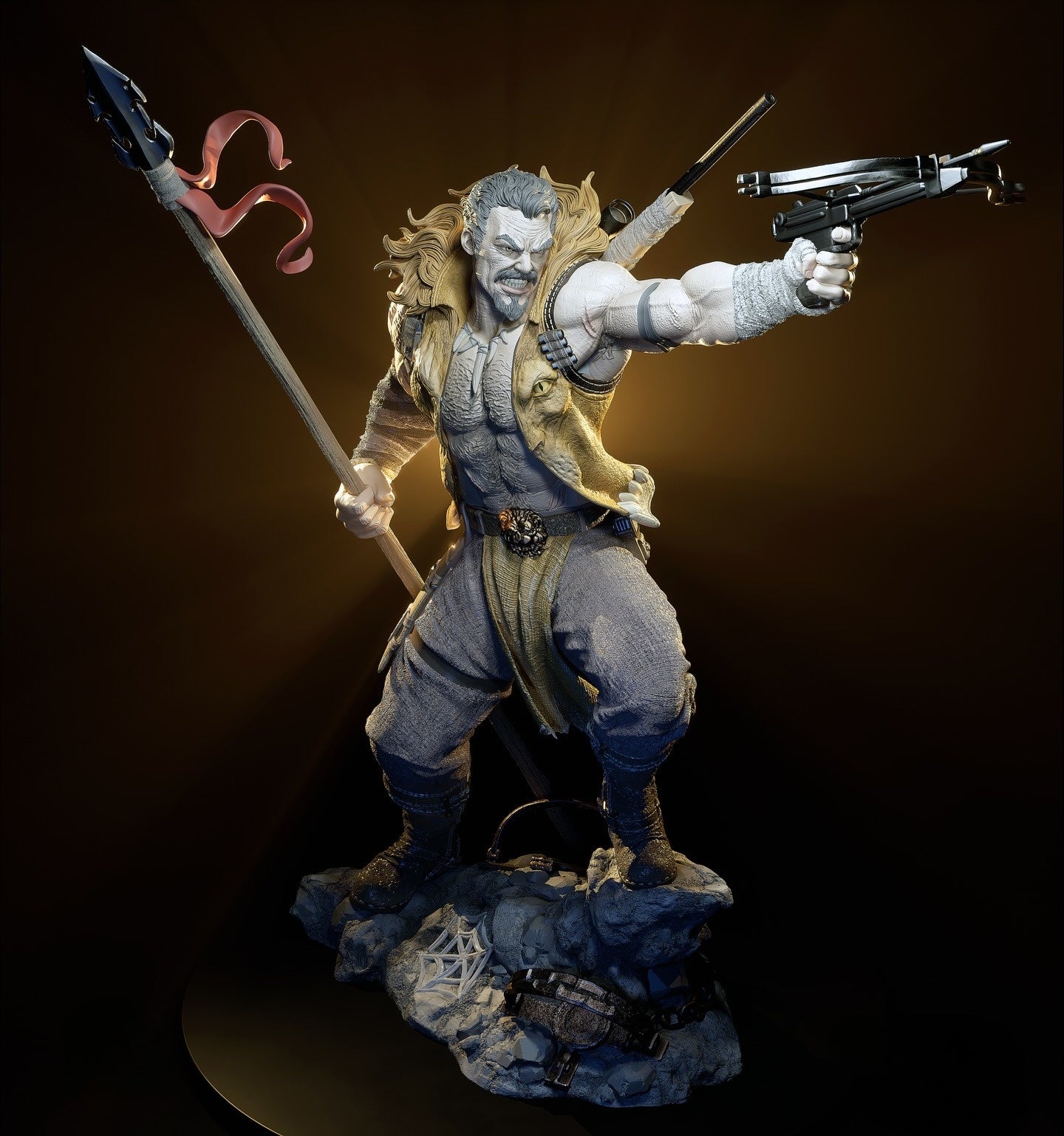 4221 Kraven - The Hunter - STL 3D Print Files