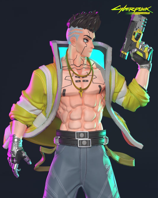 4132 David Martinez - Cyberpunk - STL 3d Print Files