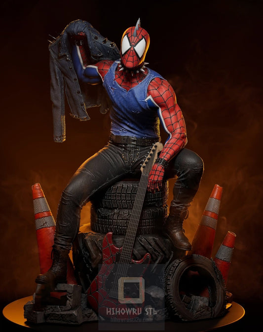 4299 Spider-Punk - Hobart Brown - STL 3D Print Files