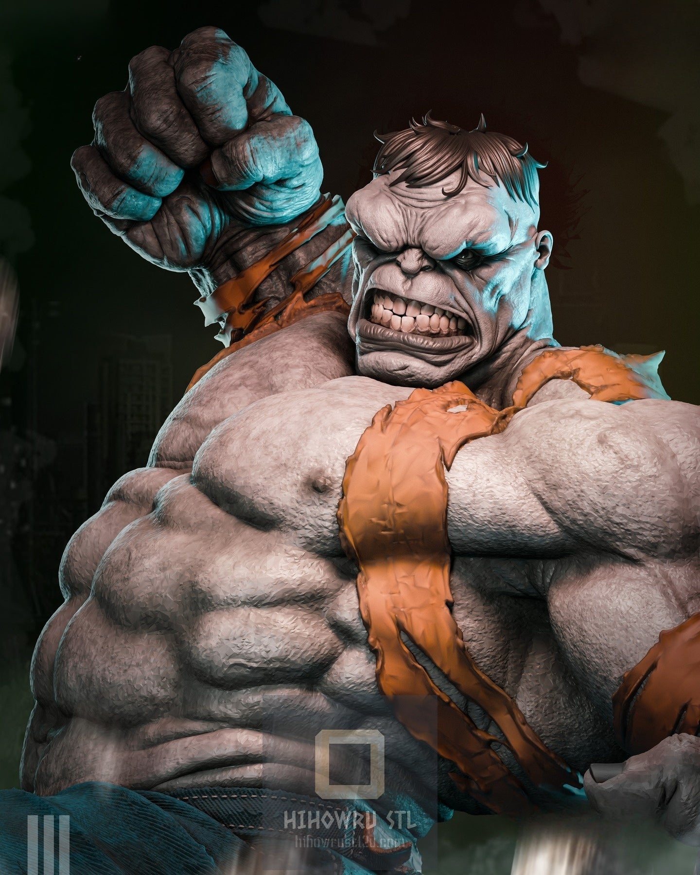 4419 The Hulk - Marvel Comics - STL 3D Print Files