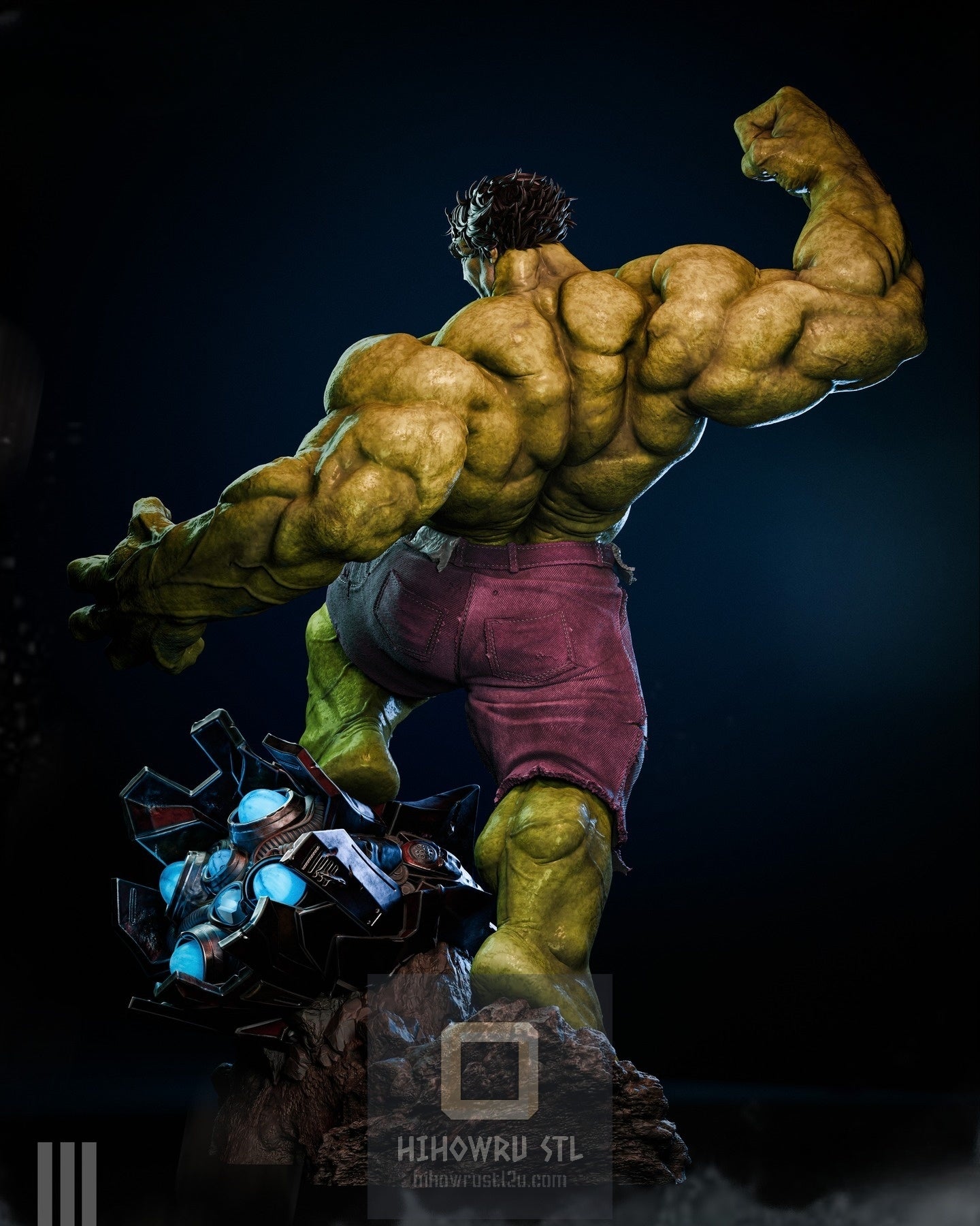 4419 The Hulk - Marvel Comics - STL 3D Print Files