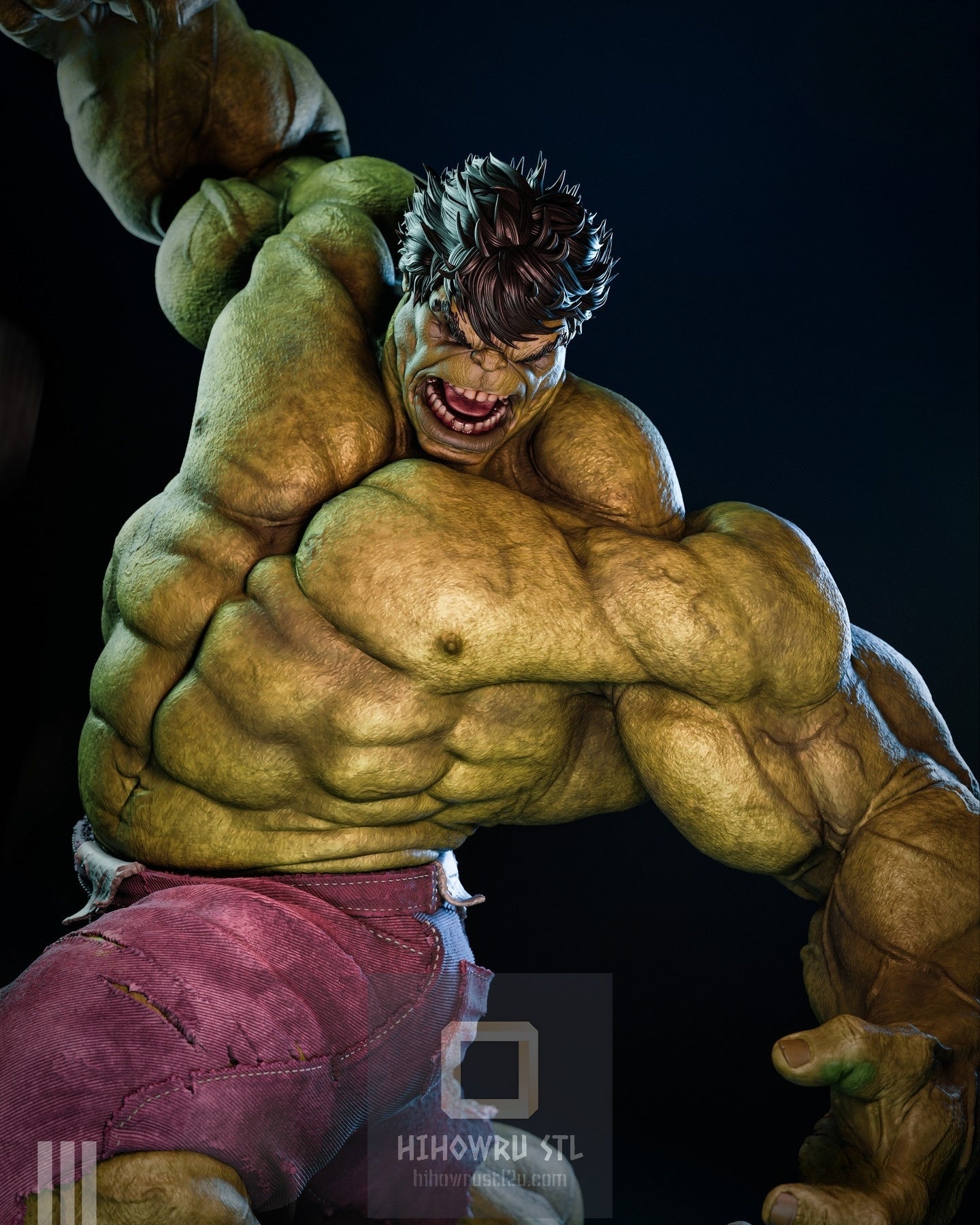 4419 The Hulk - Marvel Comics - STL 3D Print Files