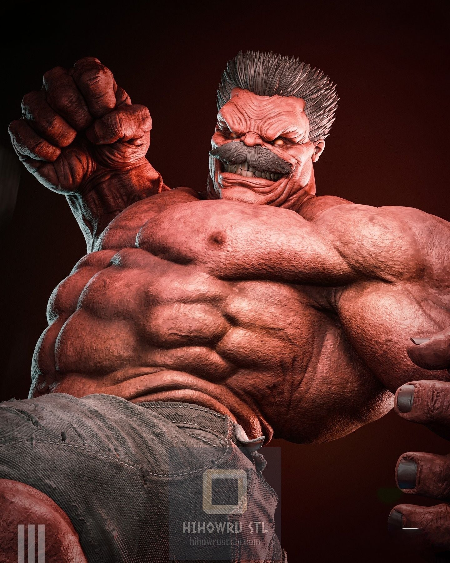 4419 The Hulk - Marvel Comics - STL 3D Print Files