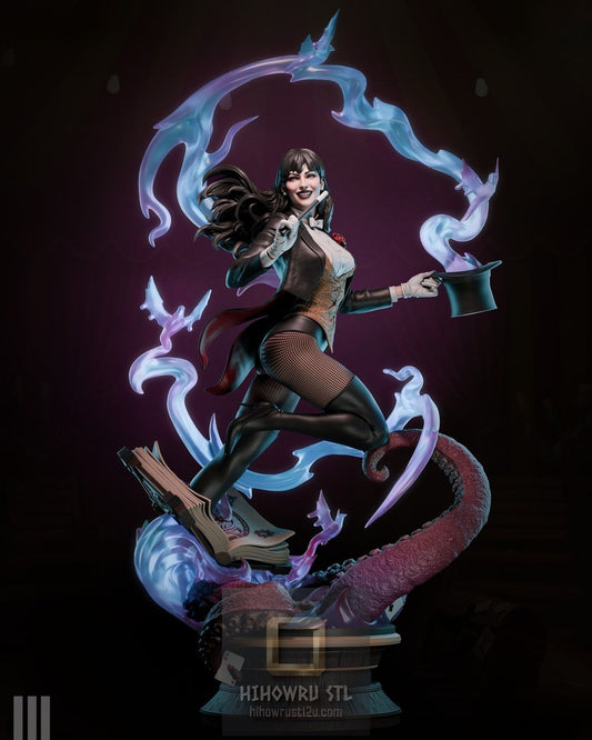 4951 Zatanna - DC Comics - STL 3D Print Files