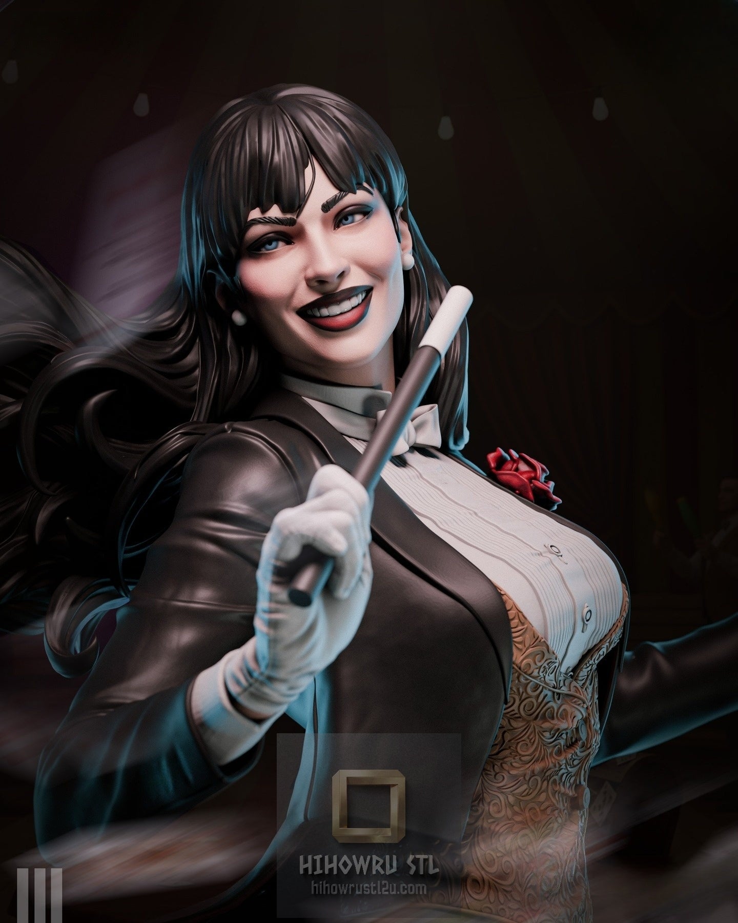 4951 Zatanna - DC Comics - STL 3D Print Files