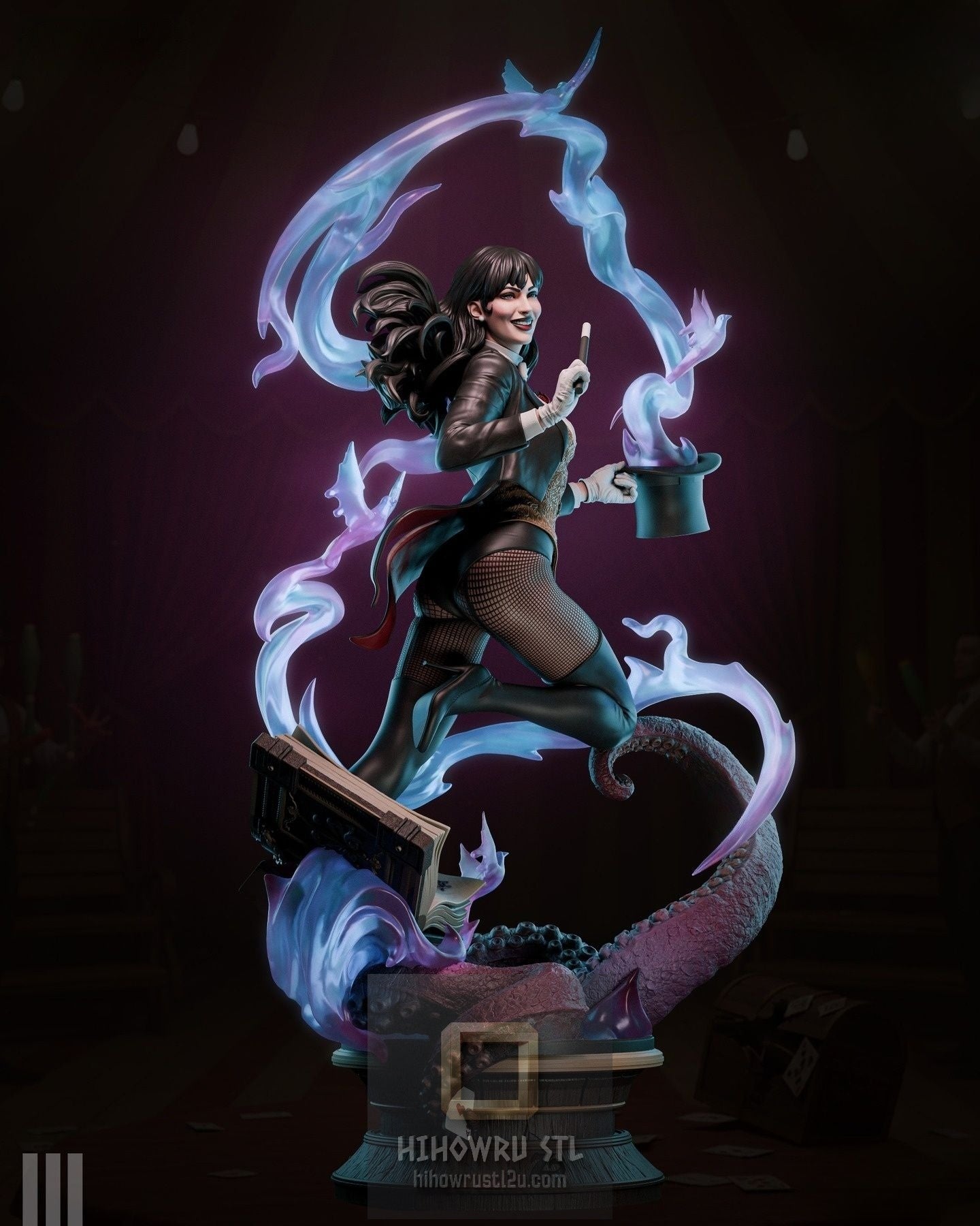4951 Zatanna - DC Comics - STL 3D Print Files