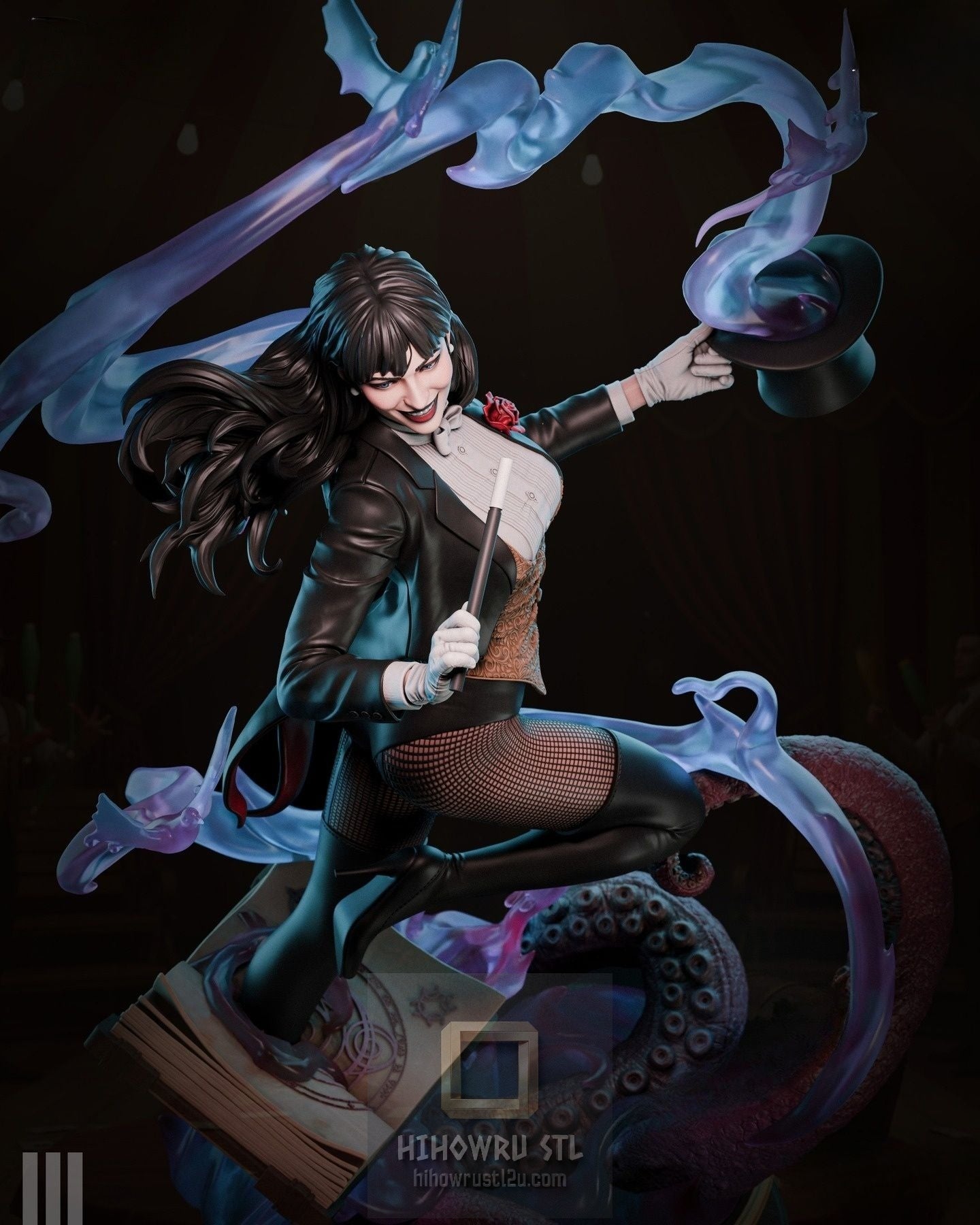 4951 Zatanna - DC Comics - STL 3D Print Files