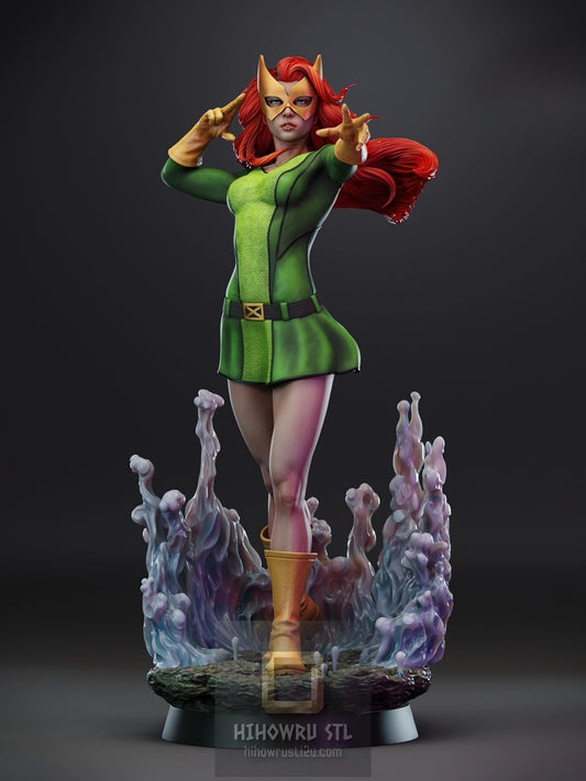 5068 Jean Grey - X-MEN - STL 3D Print Files