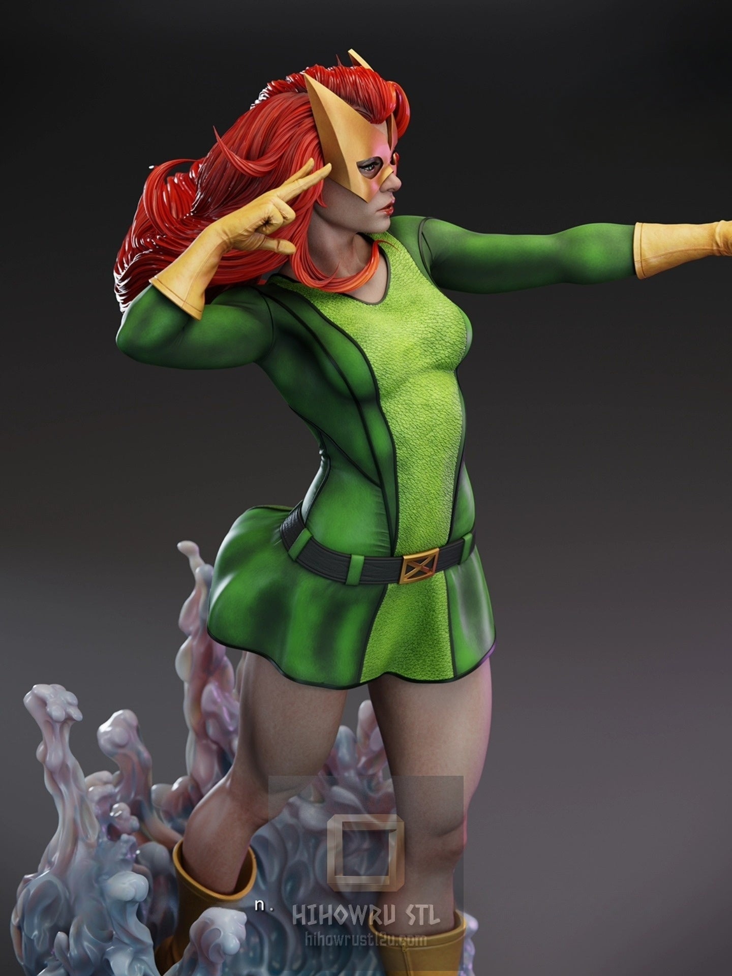 5068 Jean Grey - X-MEN - STL 3D Print Files