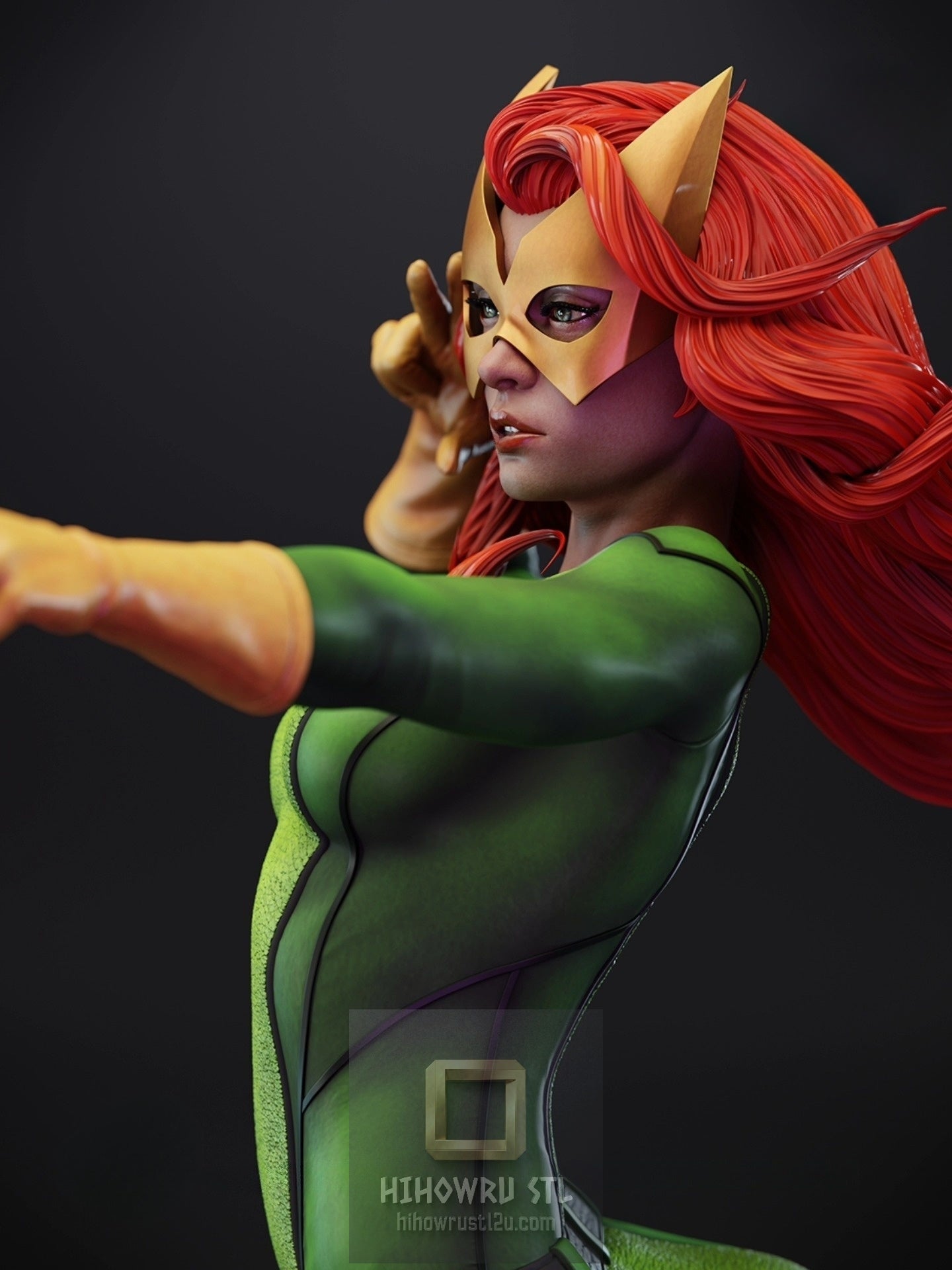 5068 Jean Grey - X-MEN - STL 3D Print Files
