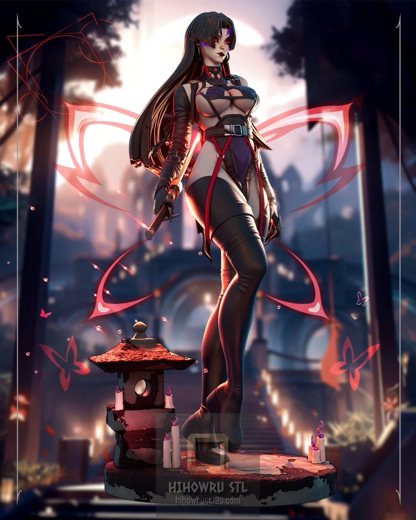 5064 Psylocke - Marvel Rivals - STL 3D Print Files