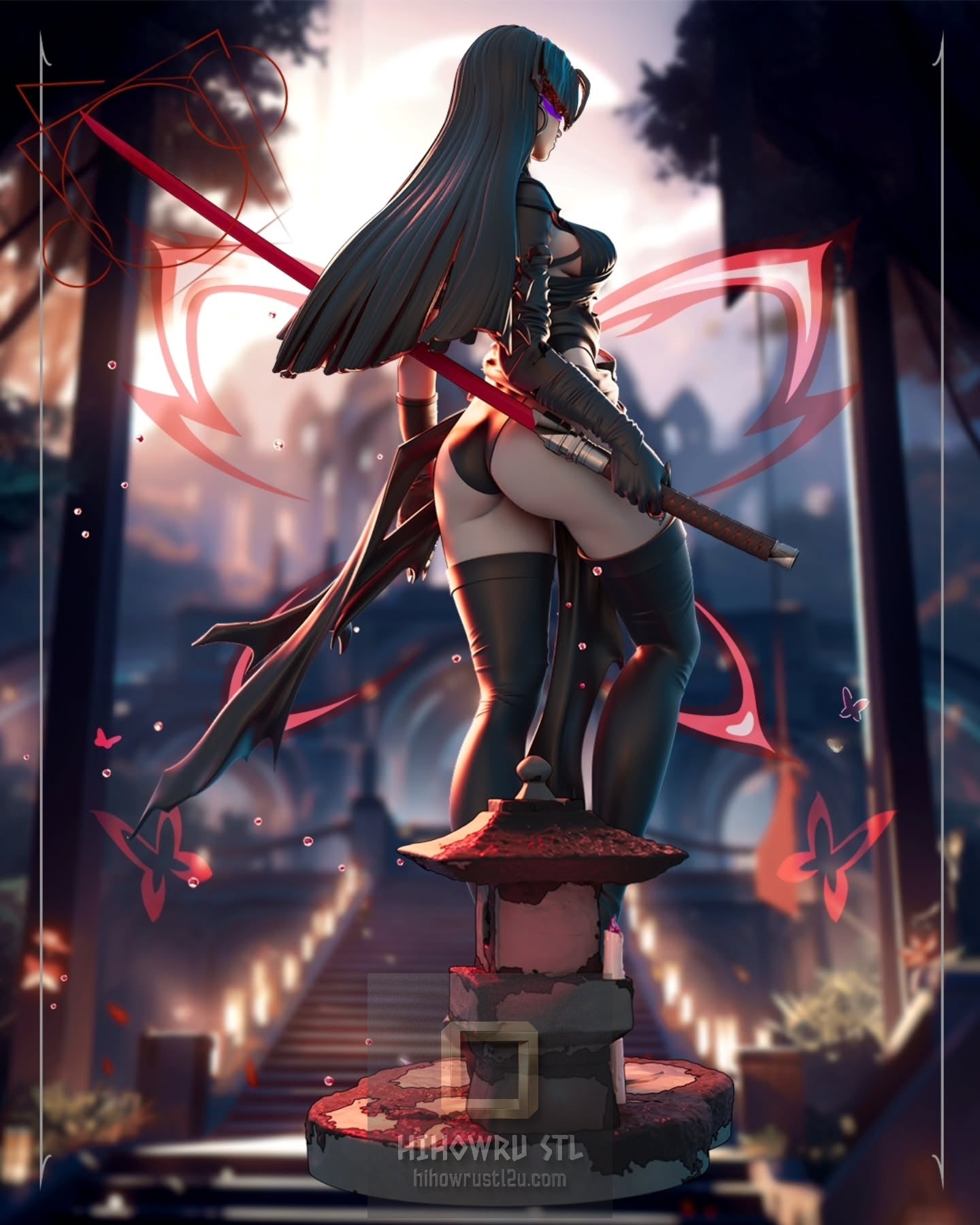 5064 Psylocke - Marvel Rivals - STL 3D Print Files