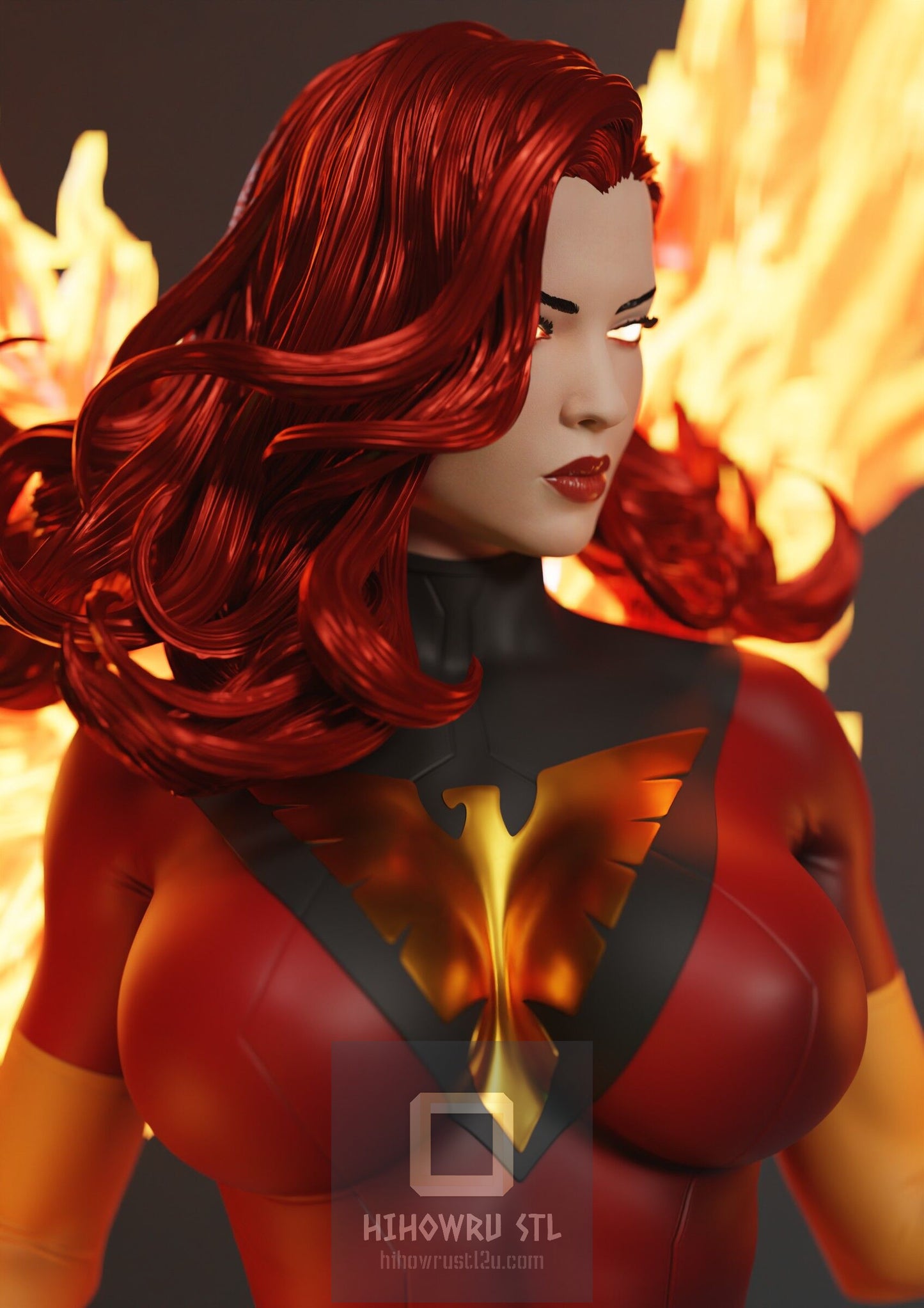 4548 Dark Phoenix - X-MEN - STL 3D Print Files
