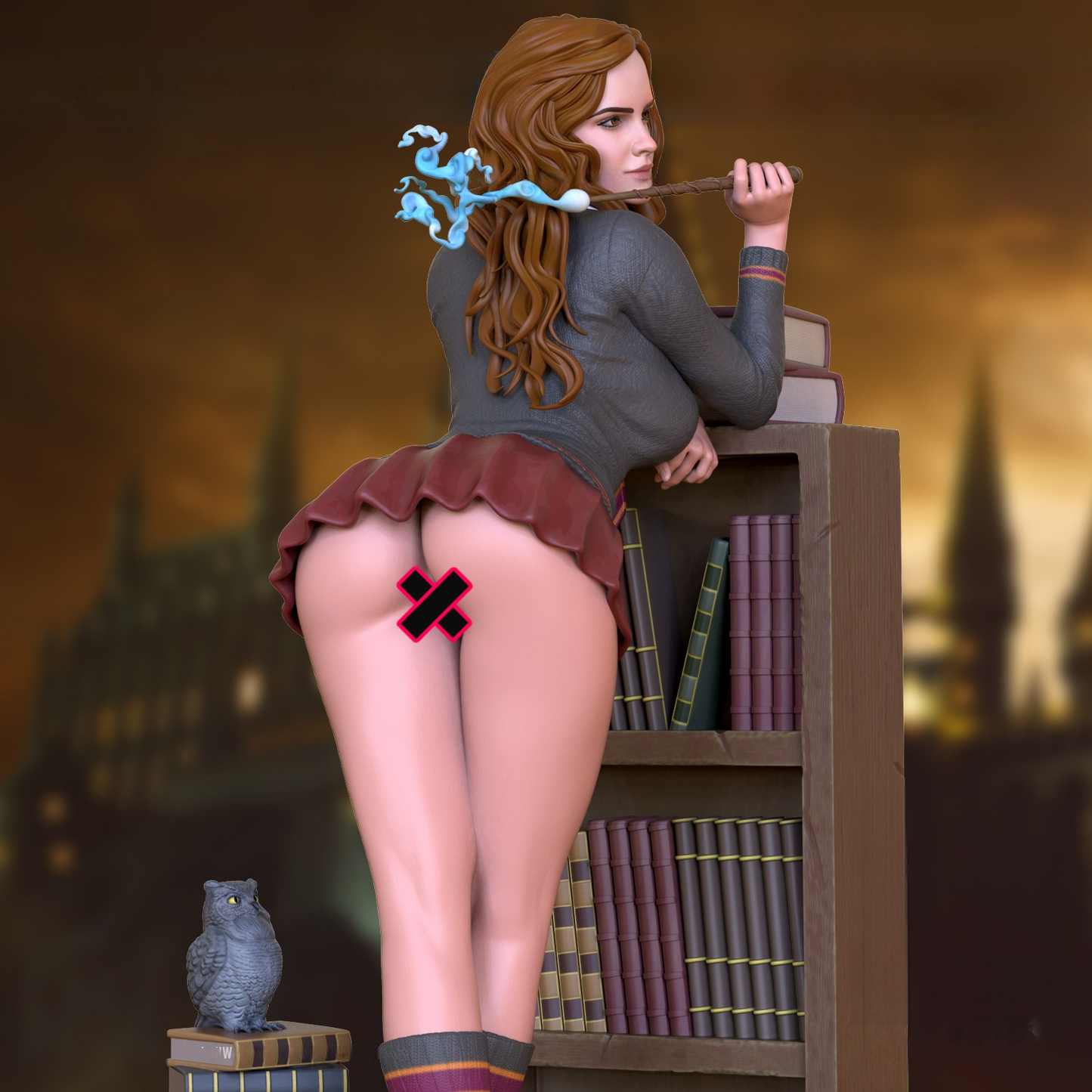 1990 Hermione Granger NSFW - Harry Potter - STL 3D Print Files