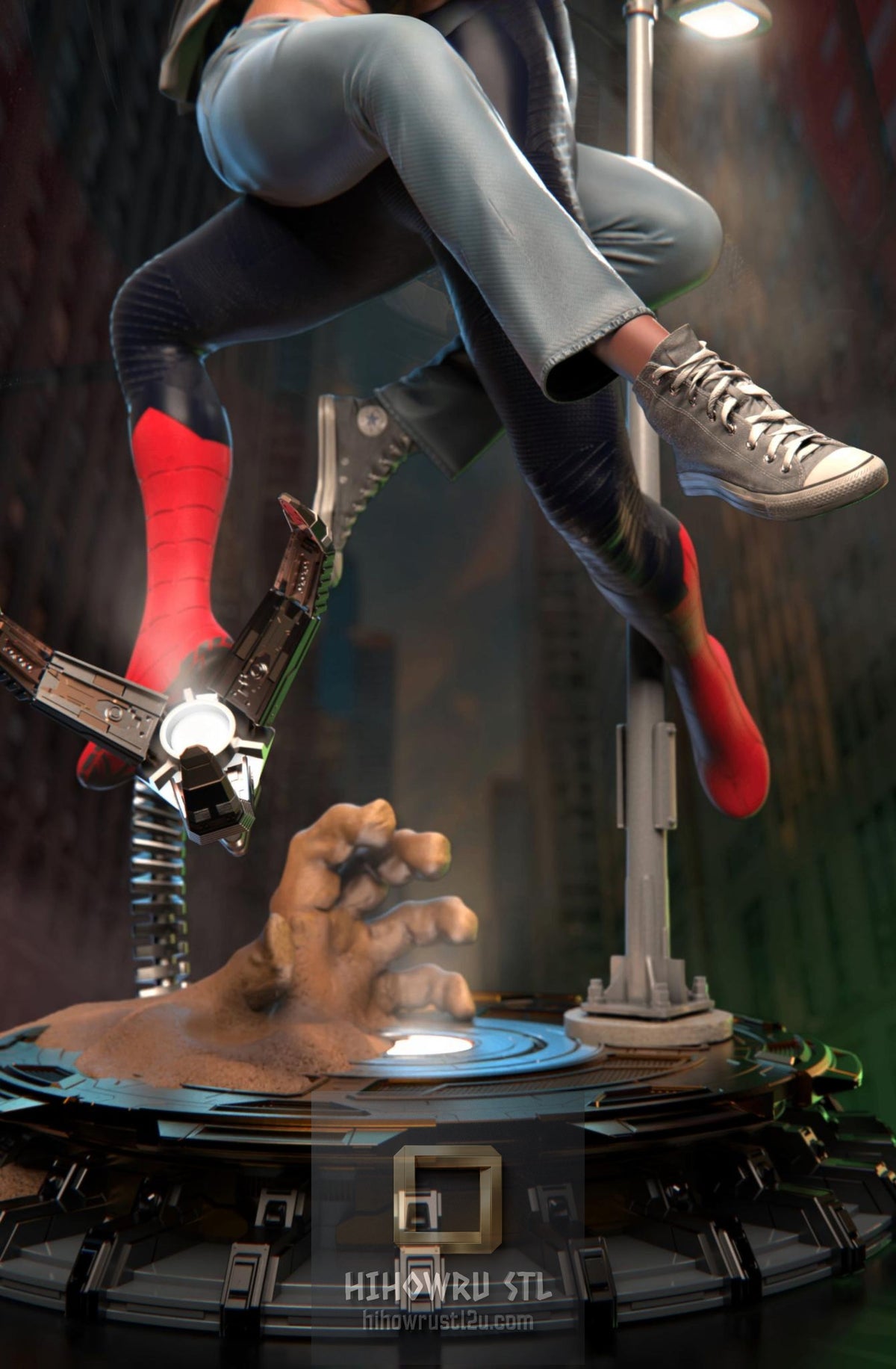 5590 Mary Jane NSFW And Spider-man - STL 3D Print Files